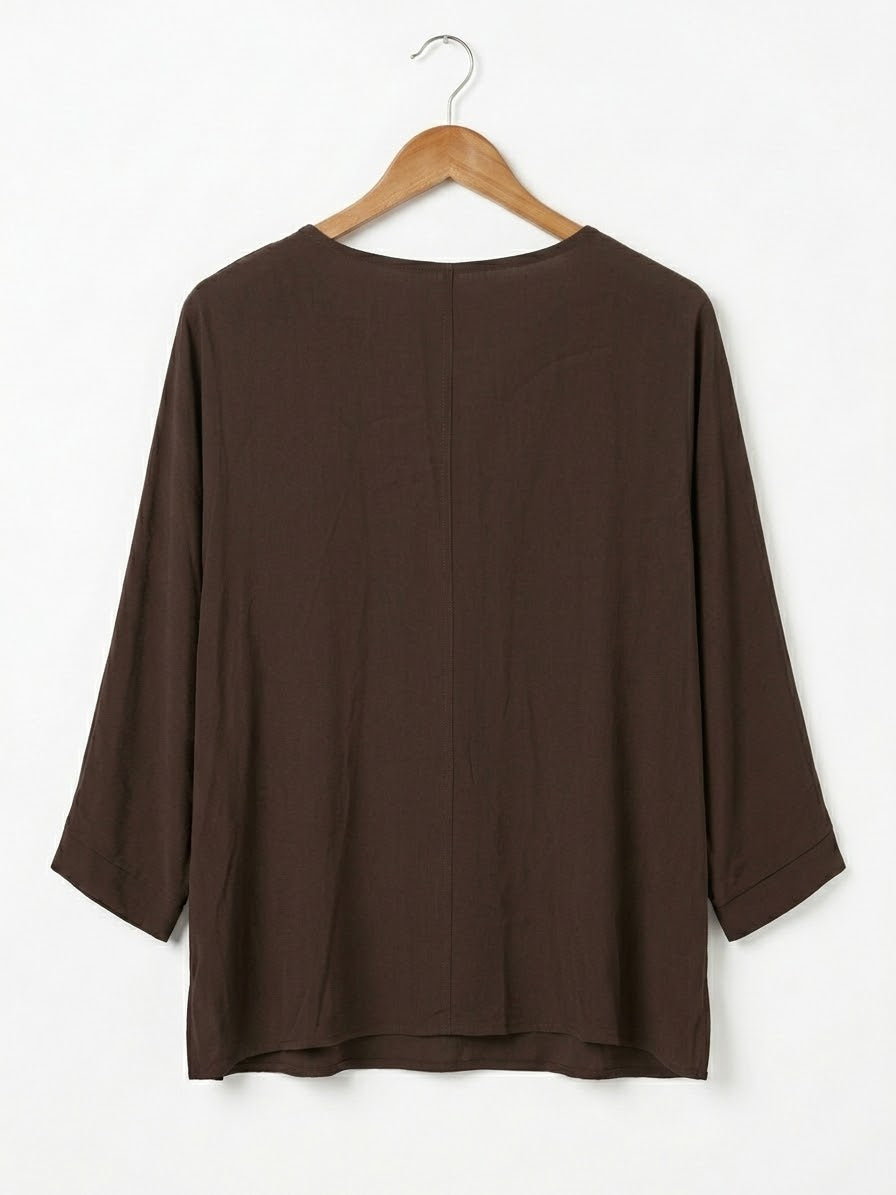 Blusa Holgada | Escote en V