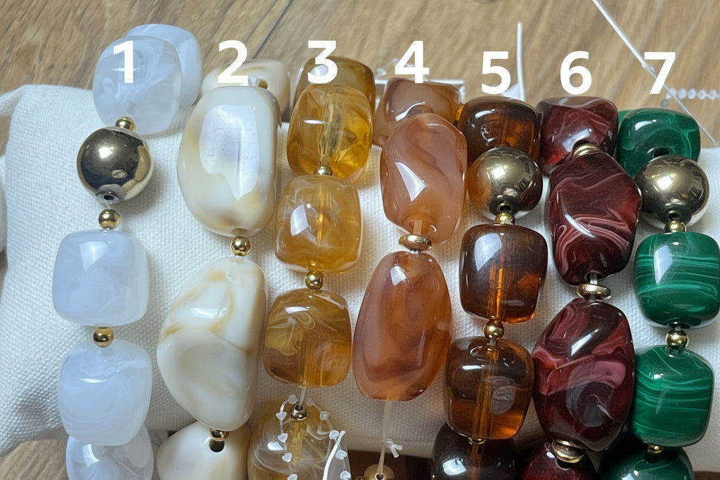 Pulseras Resina