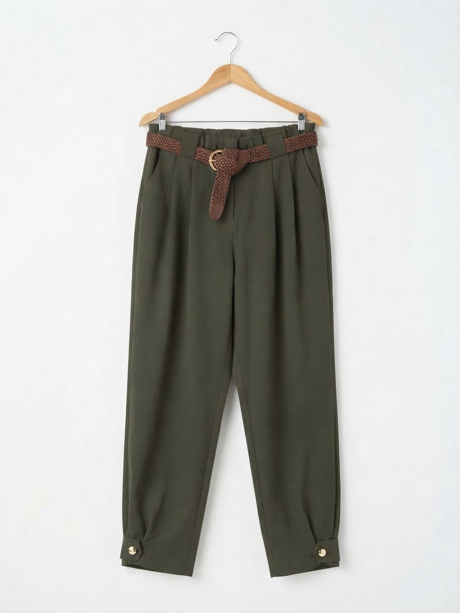 Pantalón Tobillero | Bajo Botón