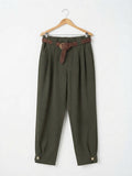 Pantalón Tobillero | Bajo Botón