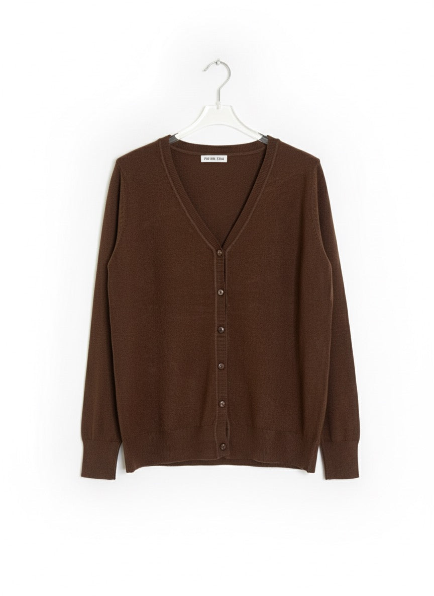 Cárdigan fino botones