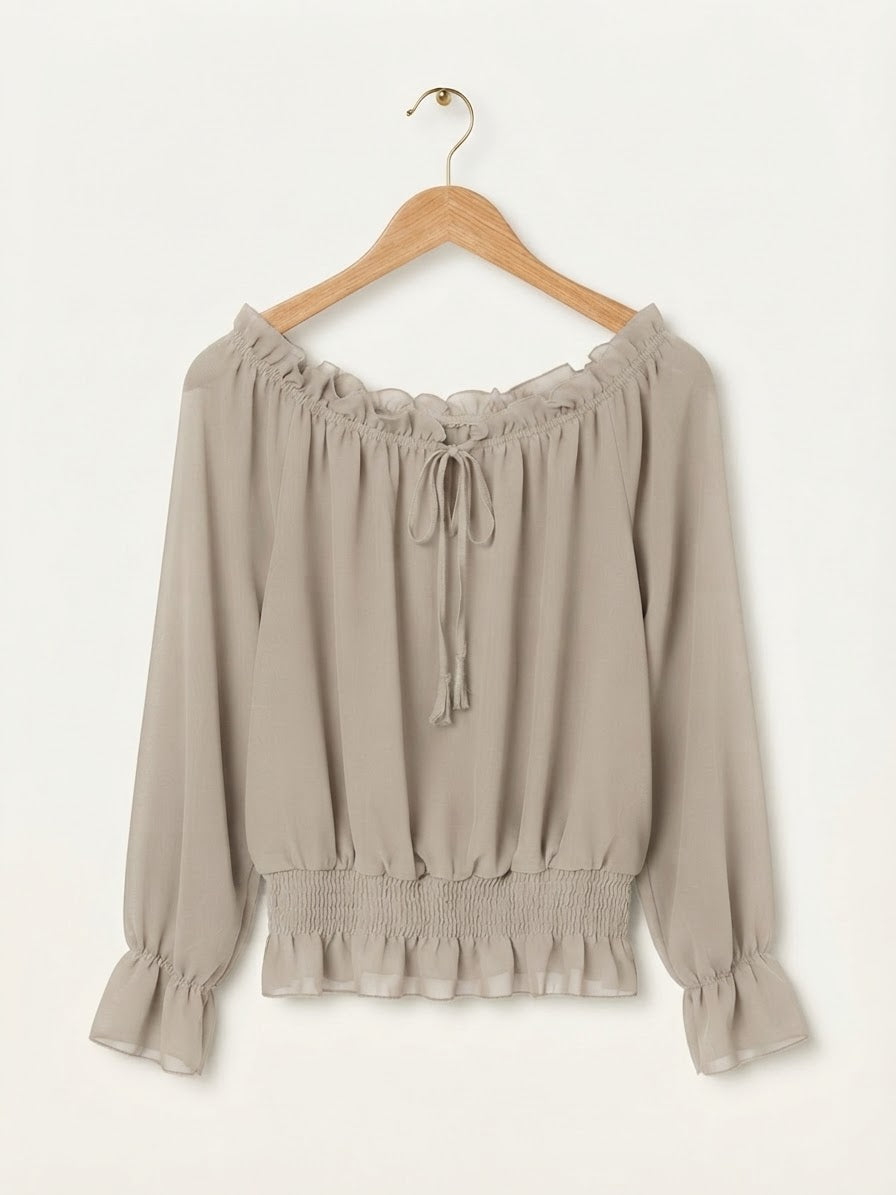 BLUSA ESENCIAL | ESCOTE BARDOT