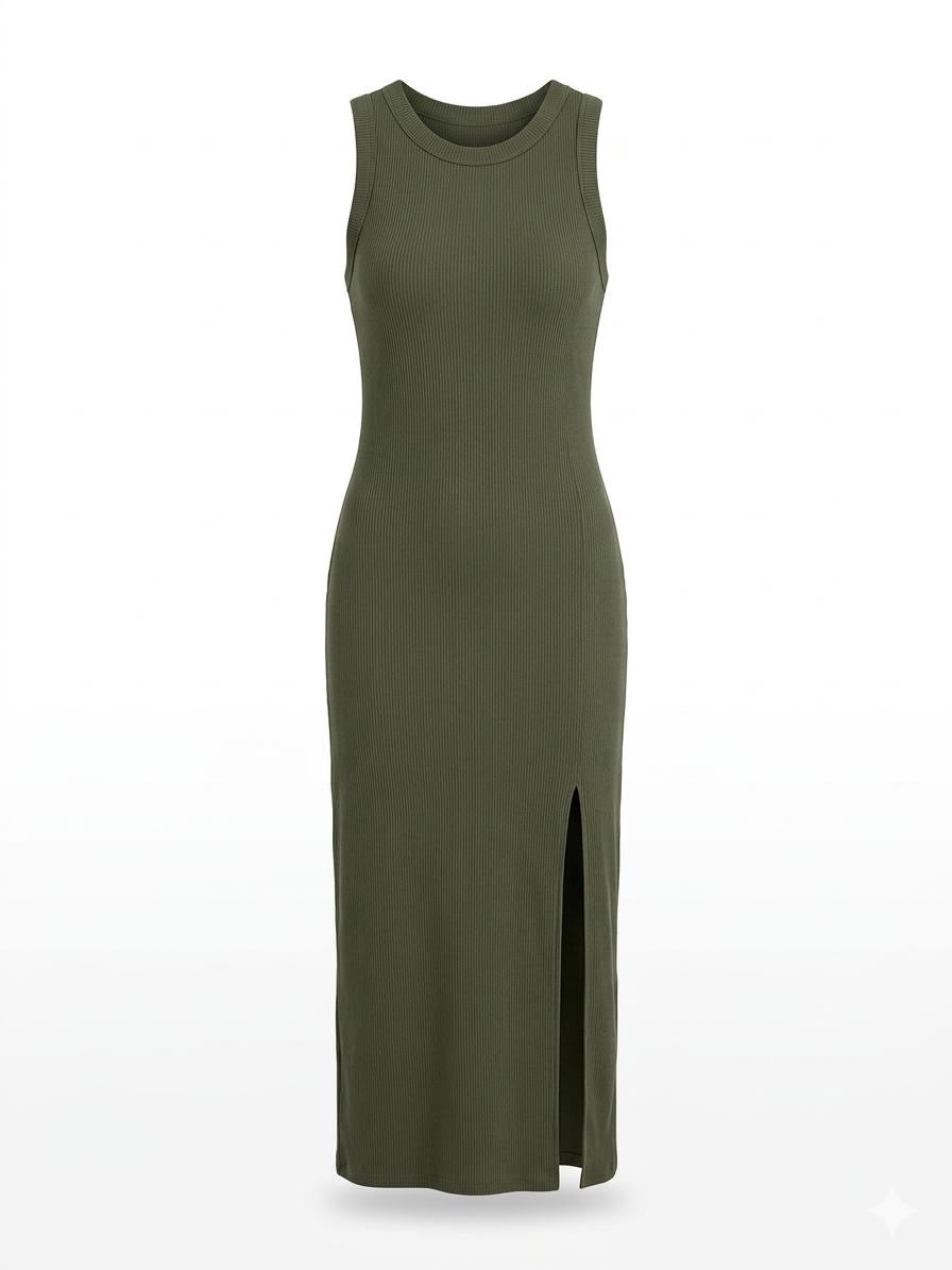 Vestido Largo Canalé