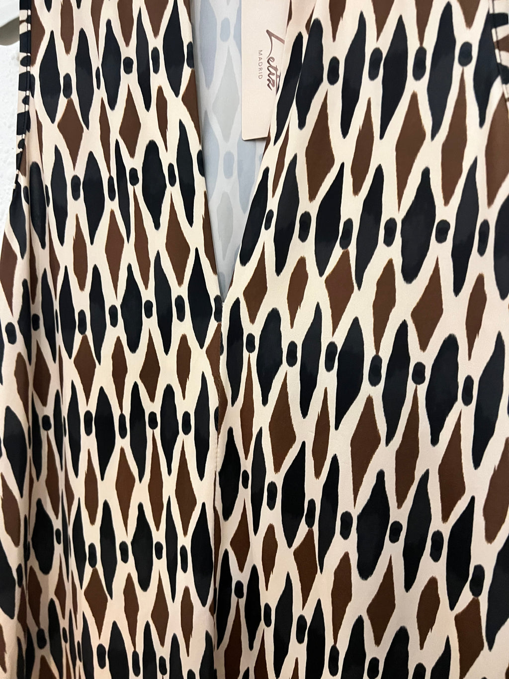 Blusa punto frío sin mangas