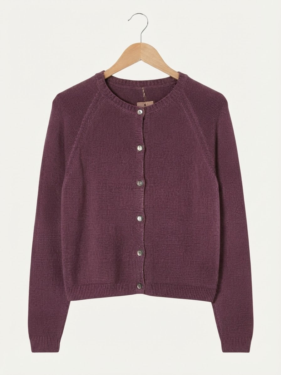 Chaqueta | Cárdigan de punto suave con botones