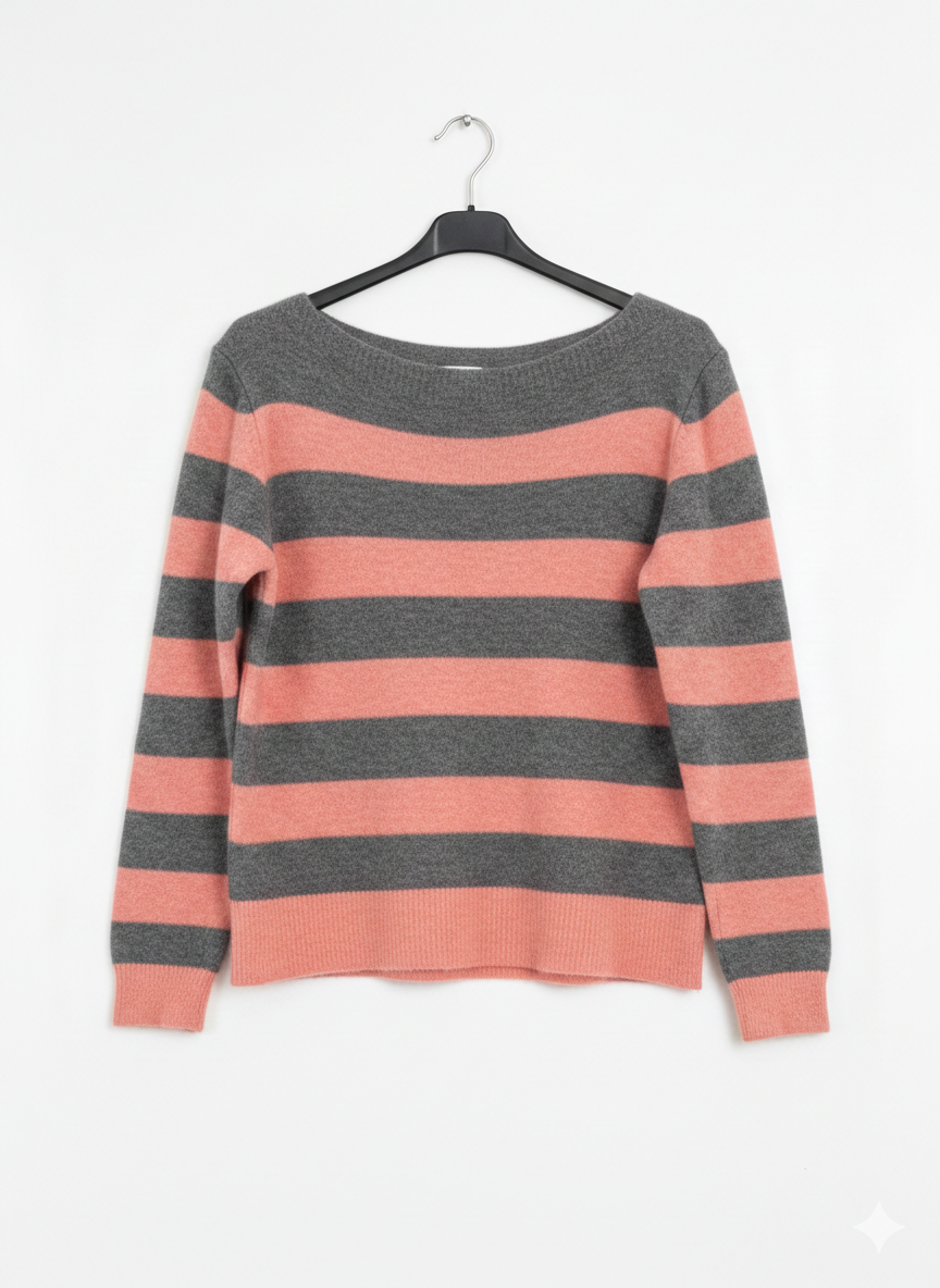 Jersey rayas cuello barco