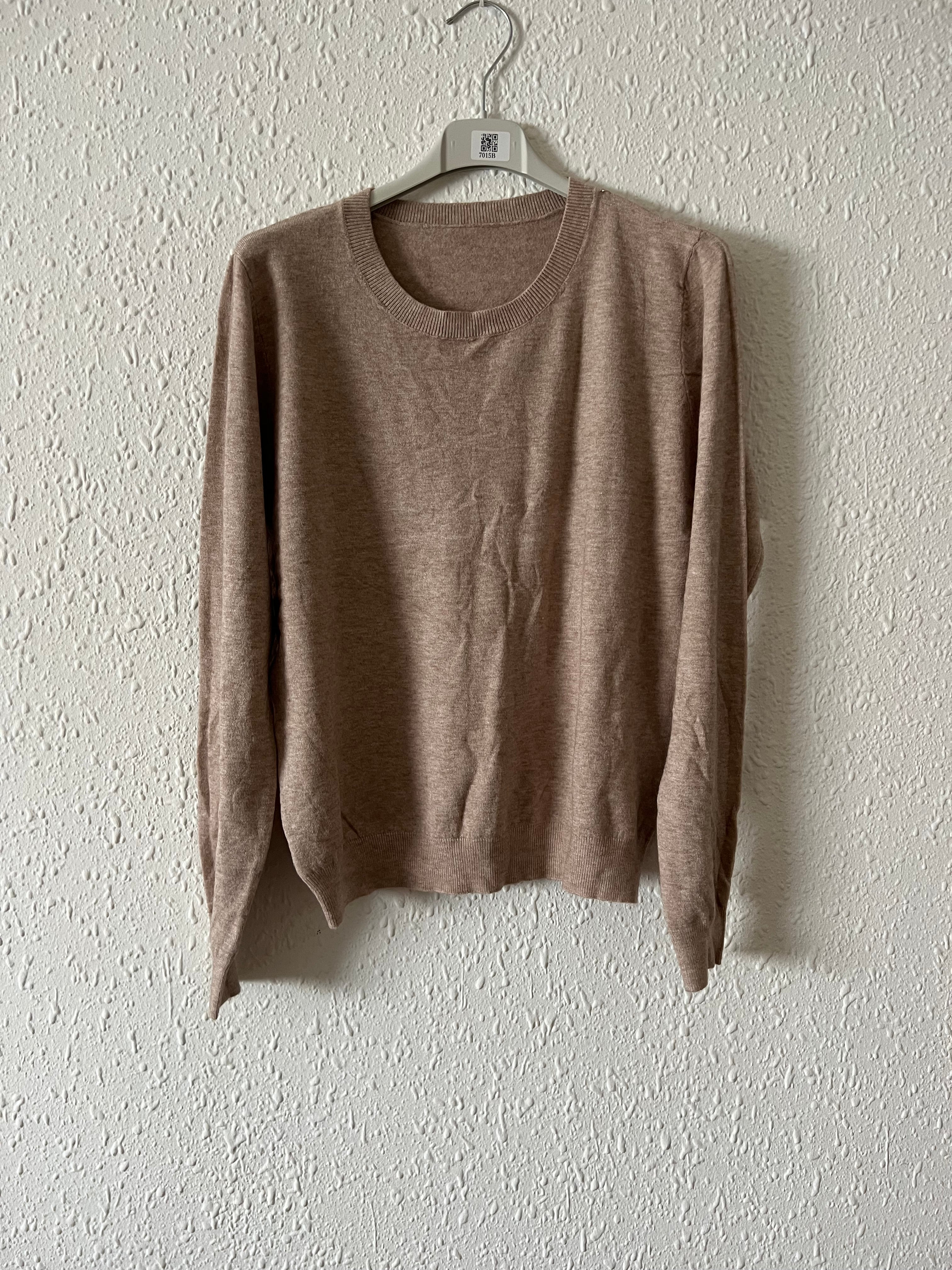 Jersey fino cuello redondo