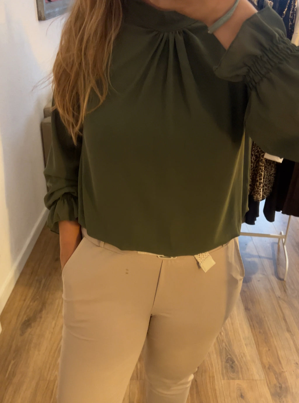 Blusa fluida