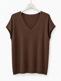 JERSEY PUNTO FINO | CUELLO EN PICO