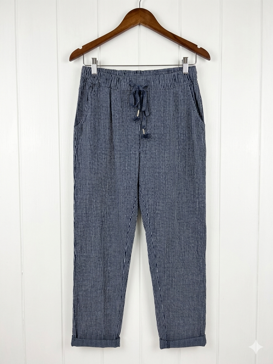 Pantalón Jogger de Rayas Finas