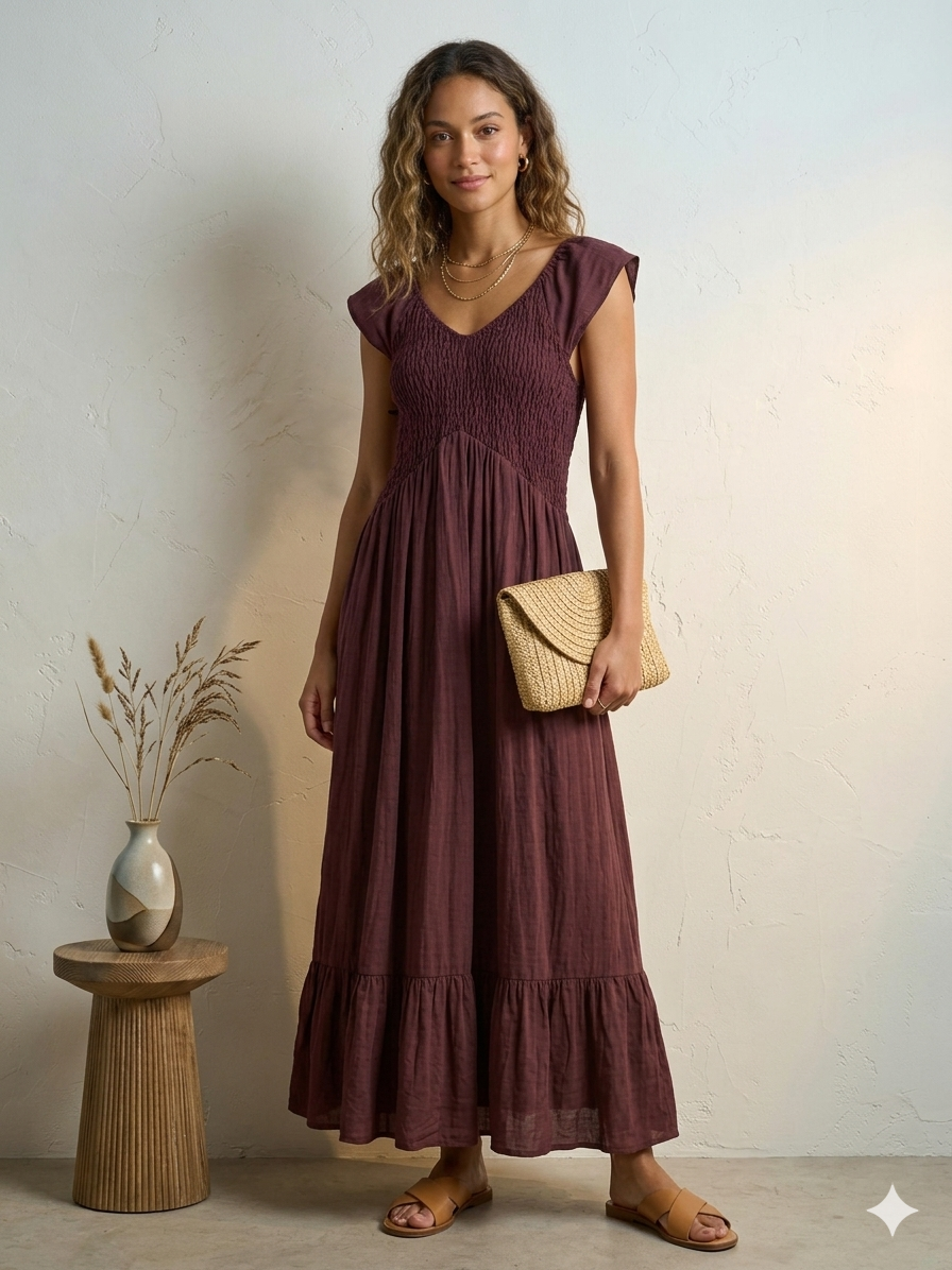 VESTIDO MAXI | ALMA
