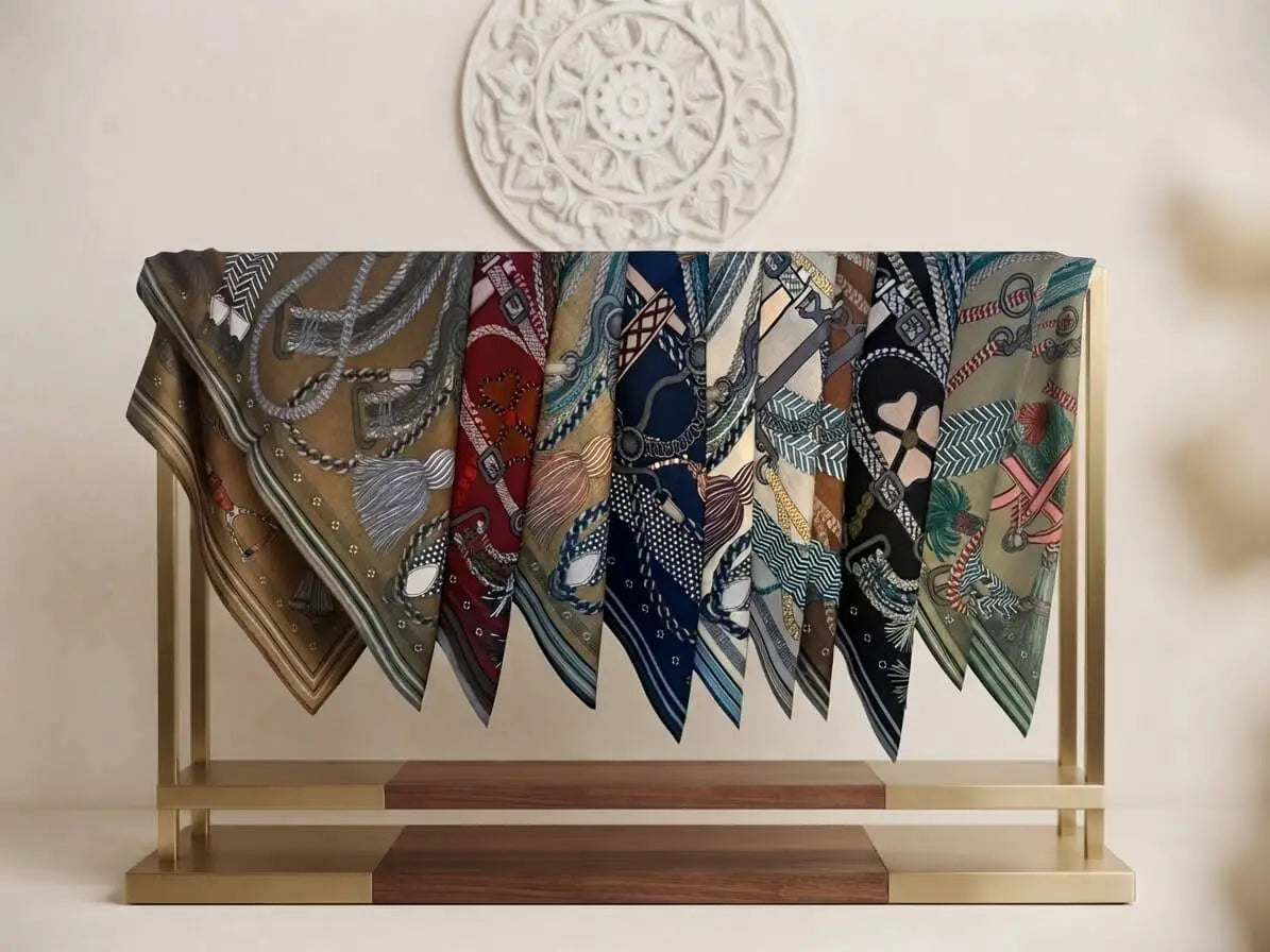 Pañuelo Estampado | Motivos Ecuestres