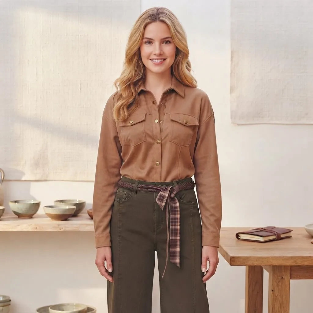 SOBRECAMISA | EFECTO ANTE CON BOLSILLOS