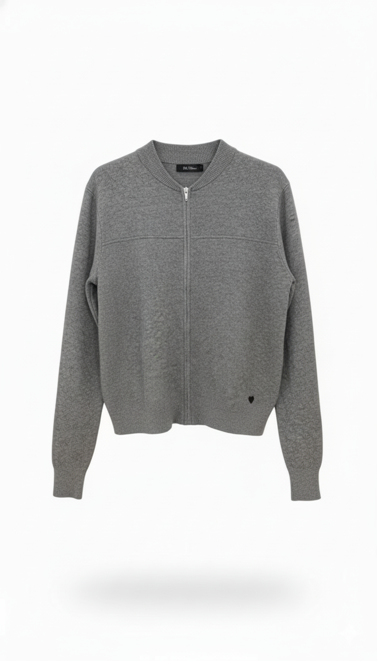 Chaqueta punto cremallera