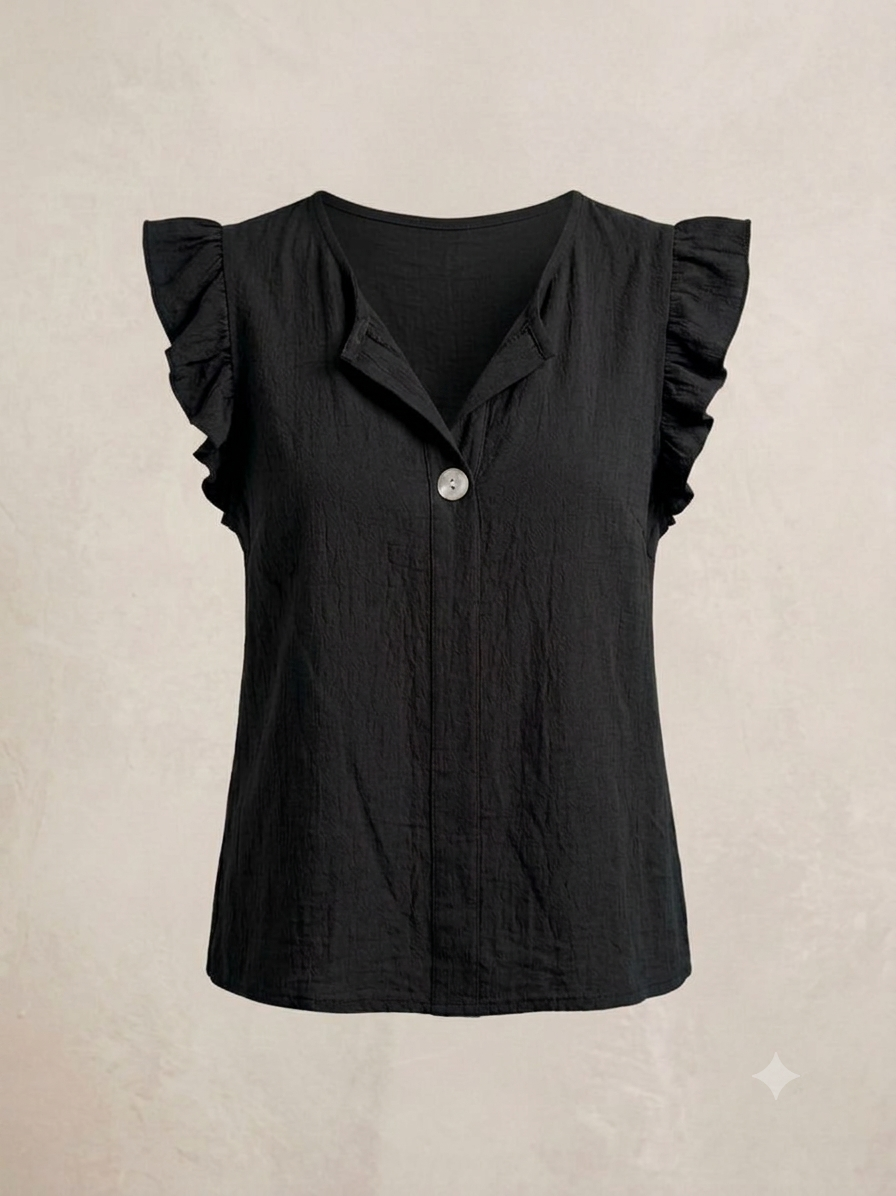 Blusa Curvy Chic con Volantes
