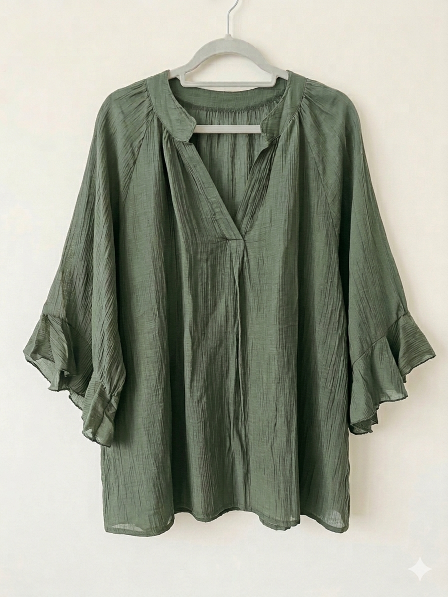 Blusón Silk Touch – 90% Lyocell | Talla Grande