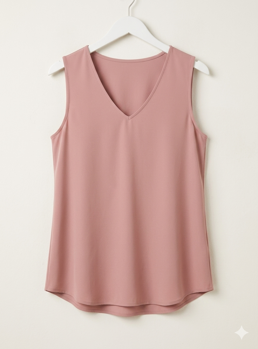Top tirante ancho fluido | Talla grande