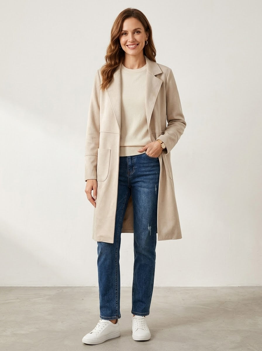 Trench | Ligero con Efecto Ante
