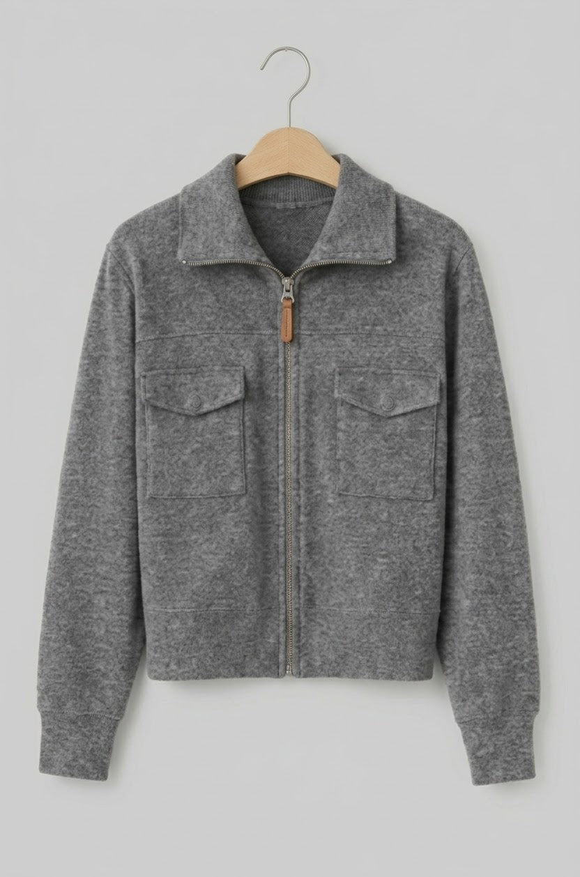Chaqueta Punto | Corta con Cremallera