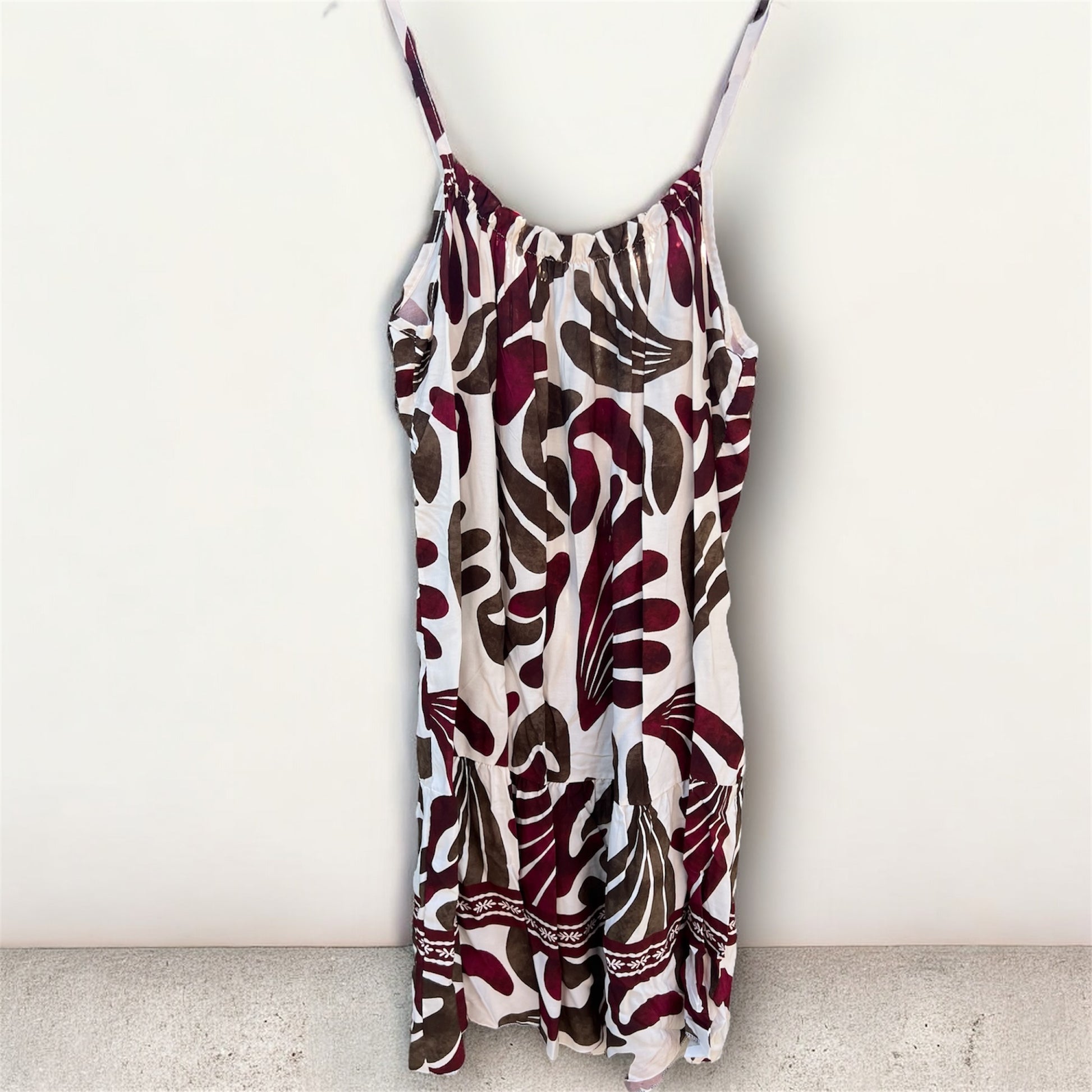 Vestido corto estampado