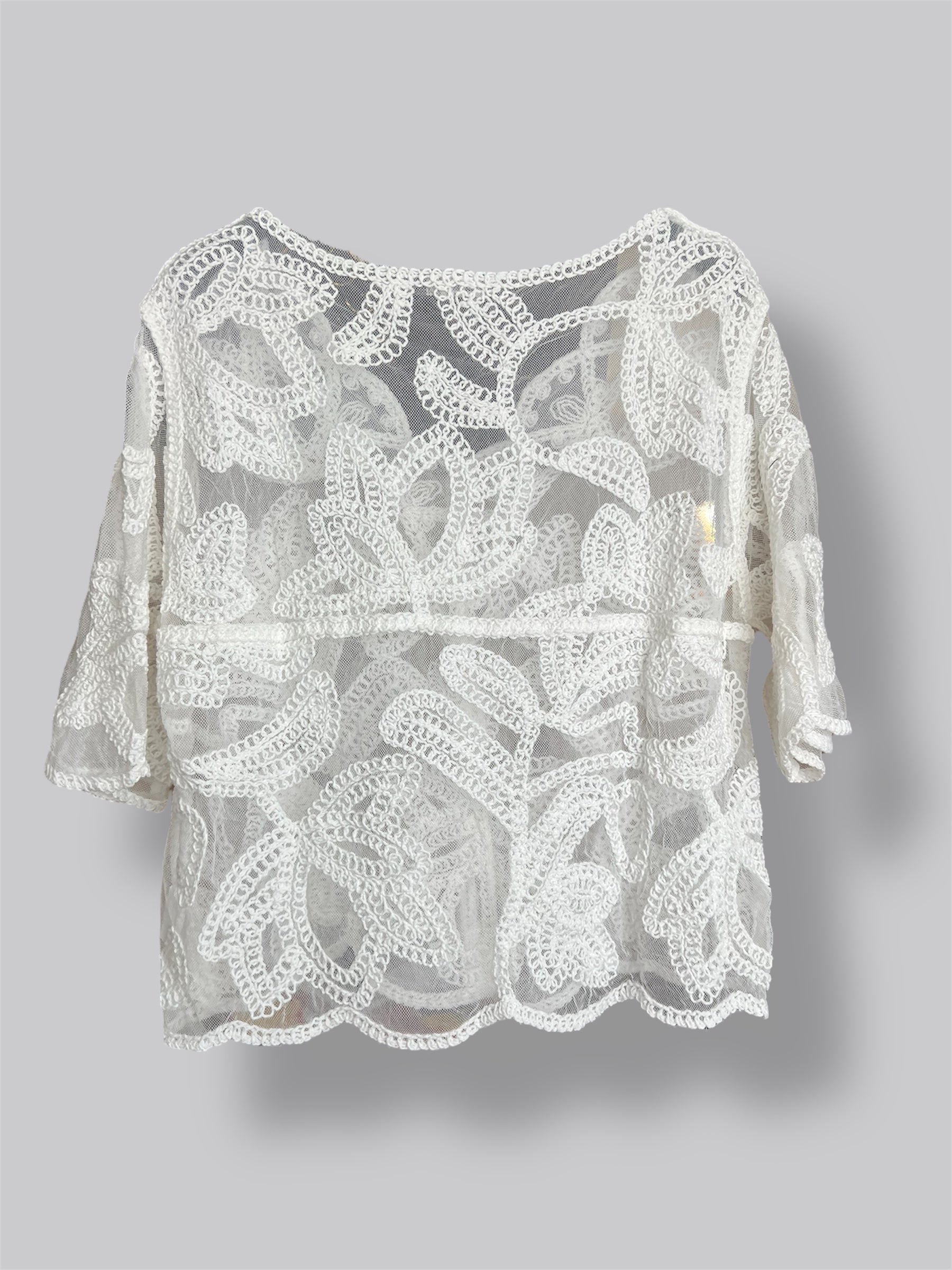 Blusa encaje bohemio