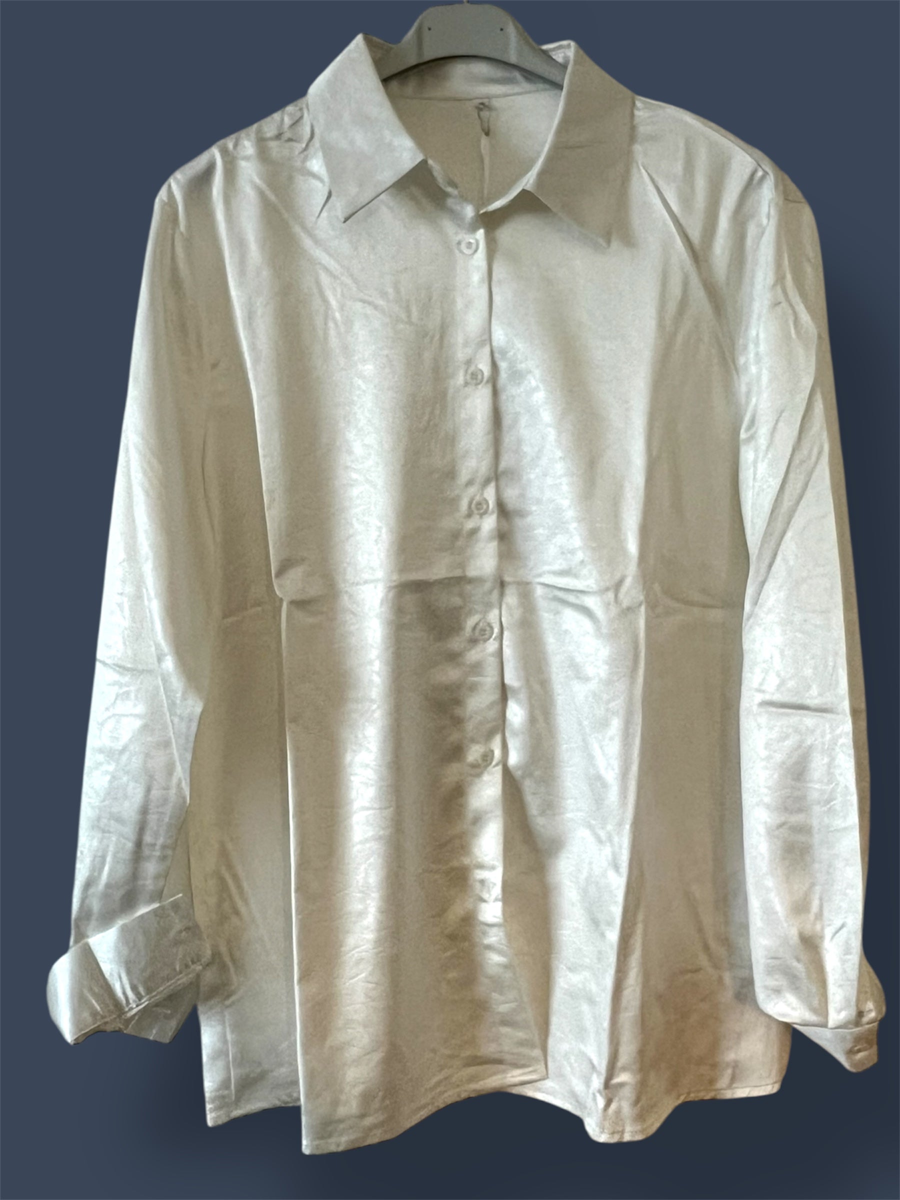Camisa efecto piel