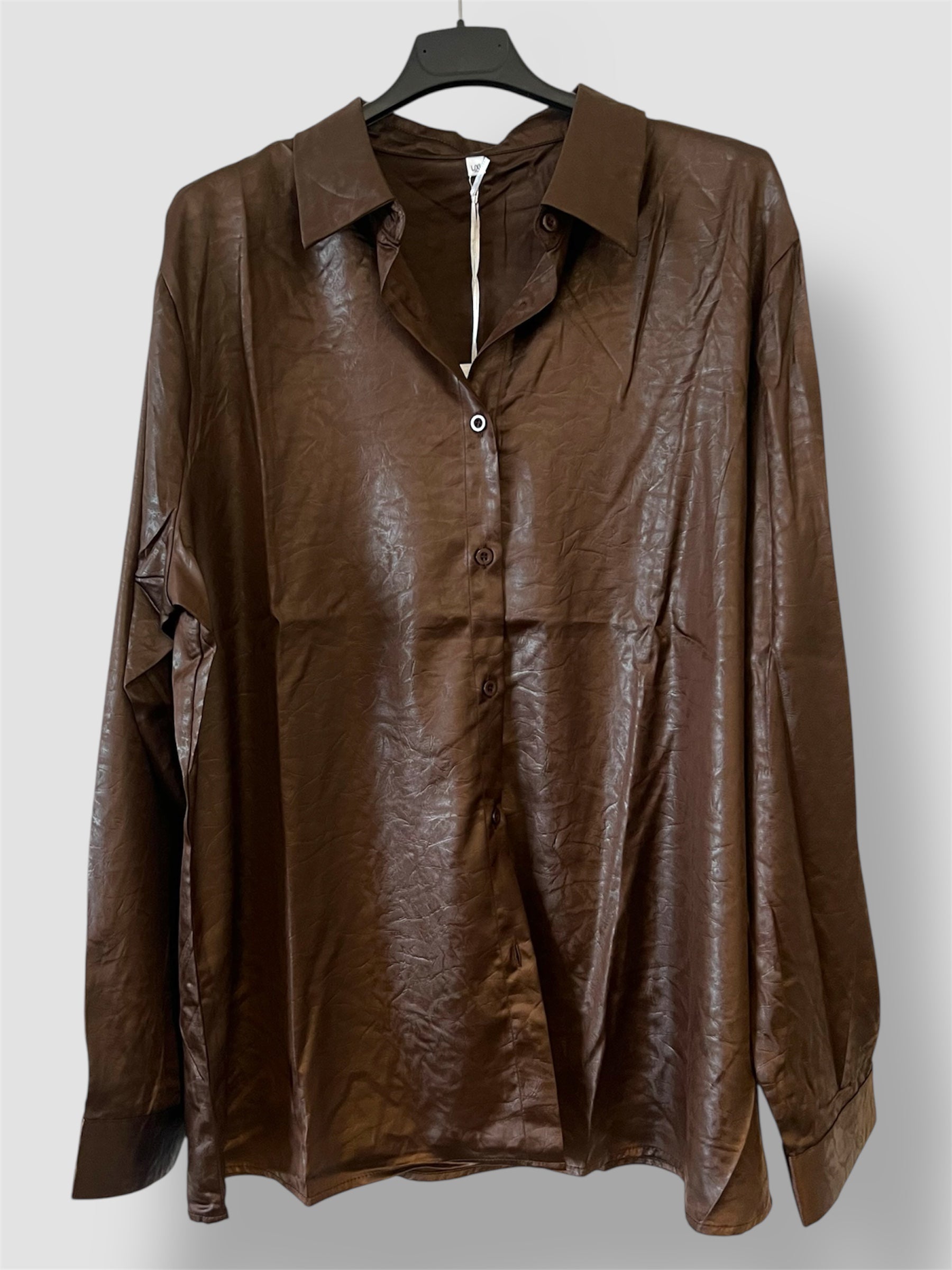 Camisa efecto piel