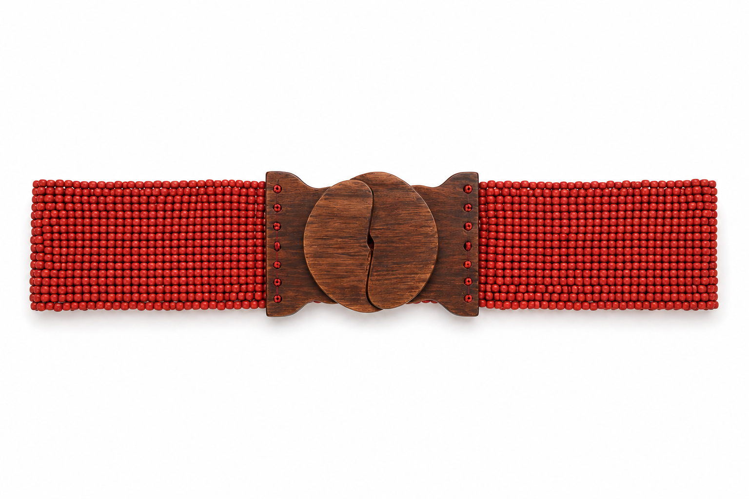 Cinturón | Cuentas y madera