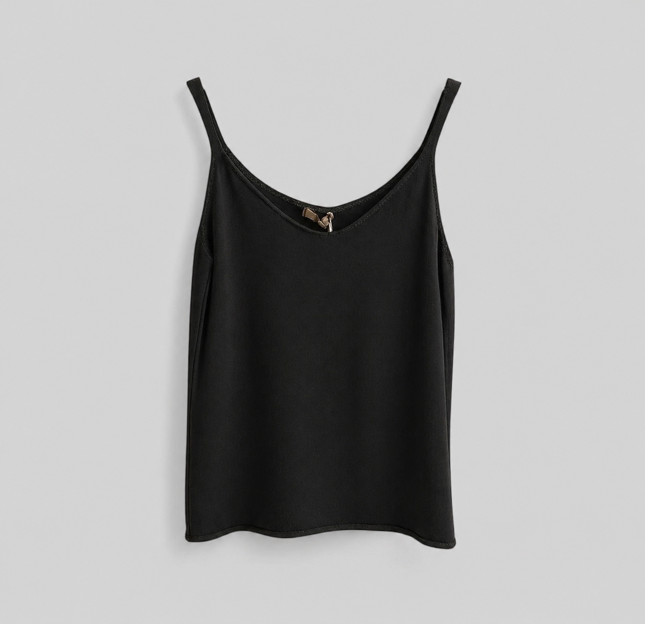 Camiseta de Tirantes Finos de Punto