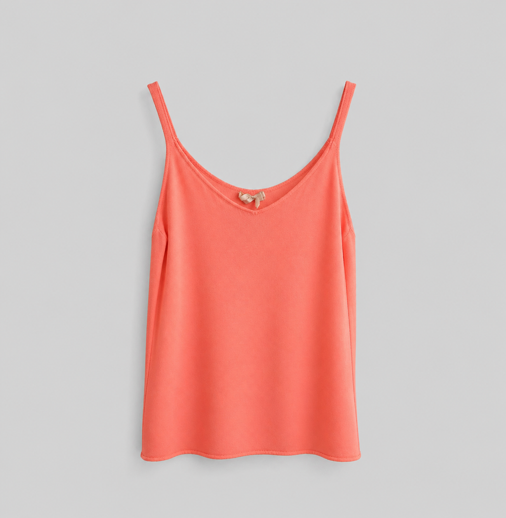 Camiseta de Tirantes Finos de Punto