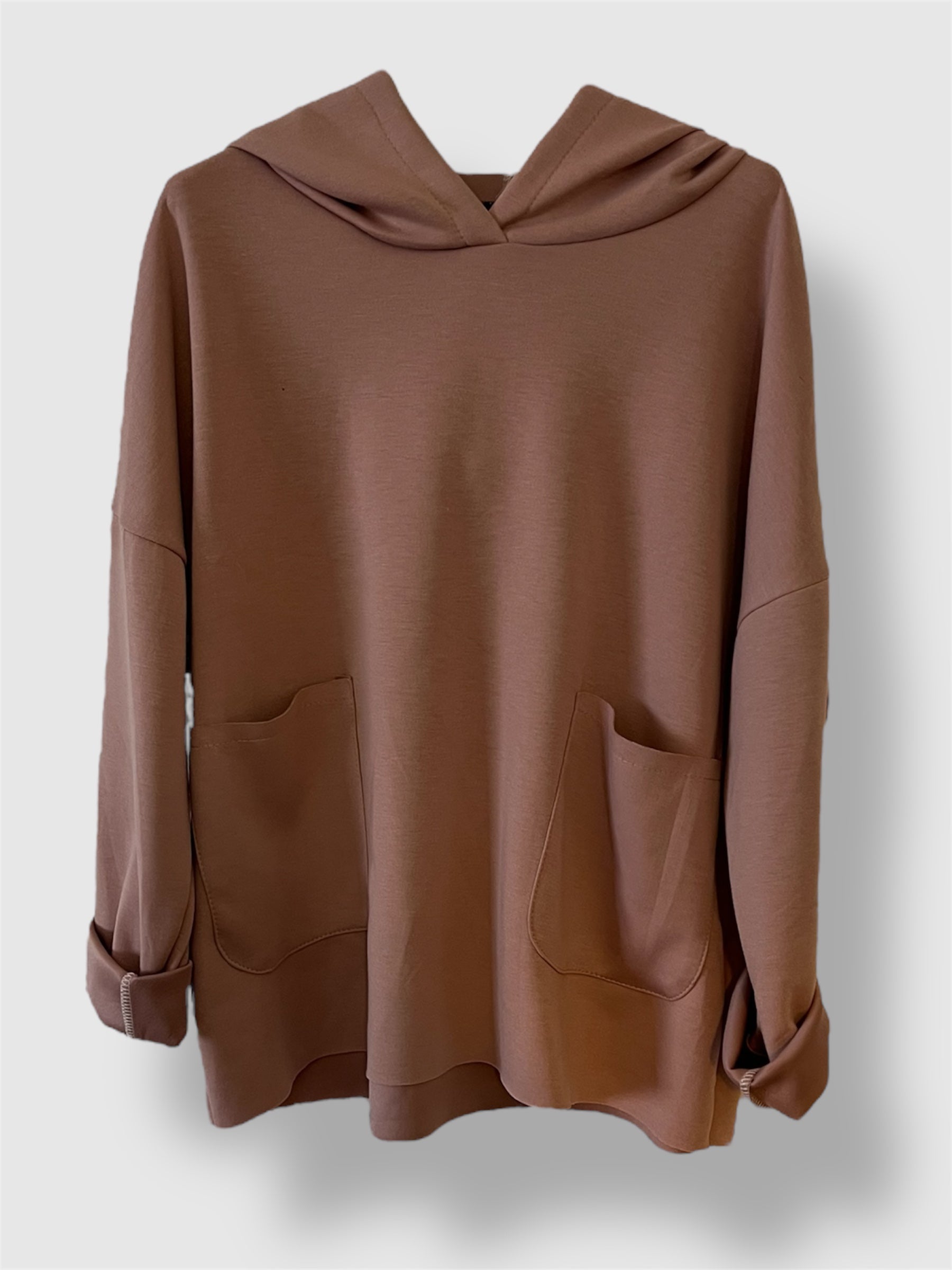 Sudadera bolsillos