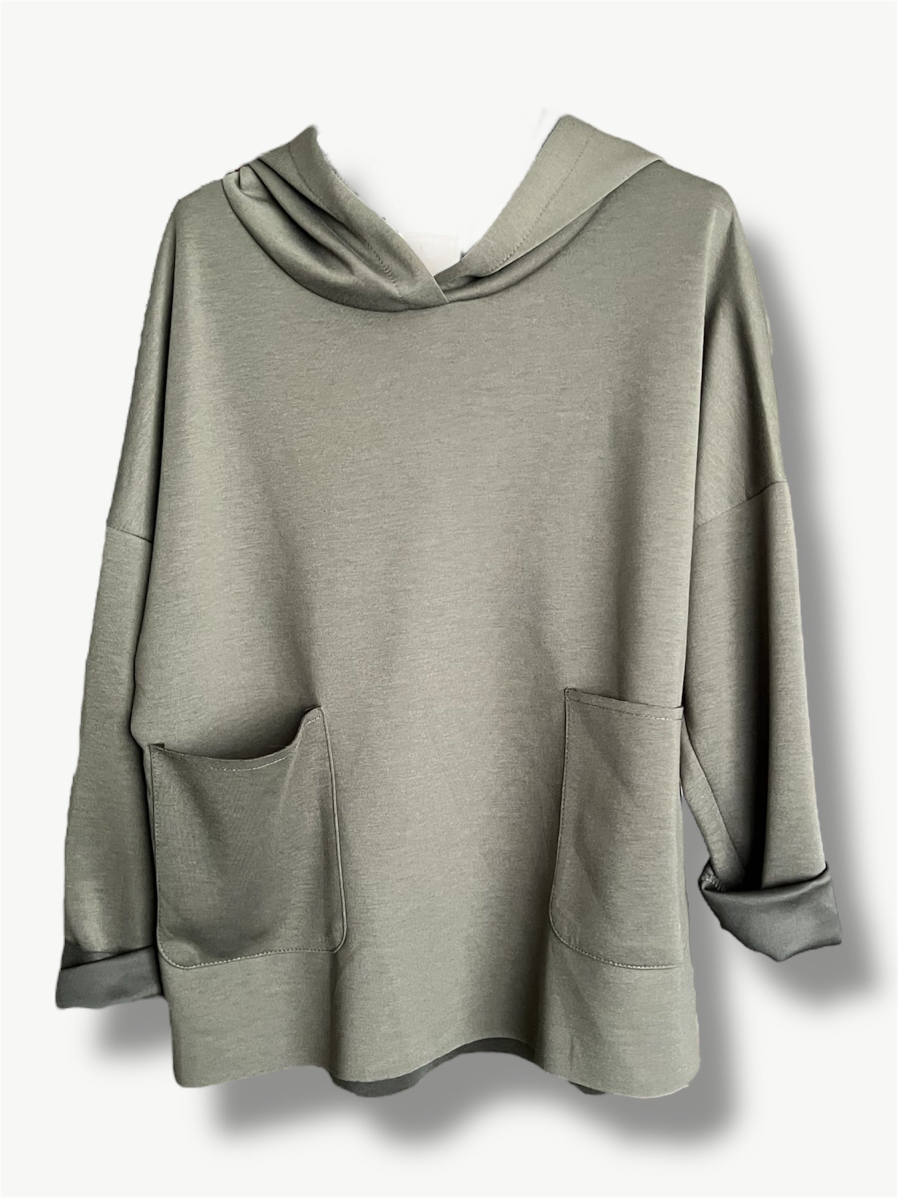 Sudadera bolsillos