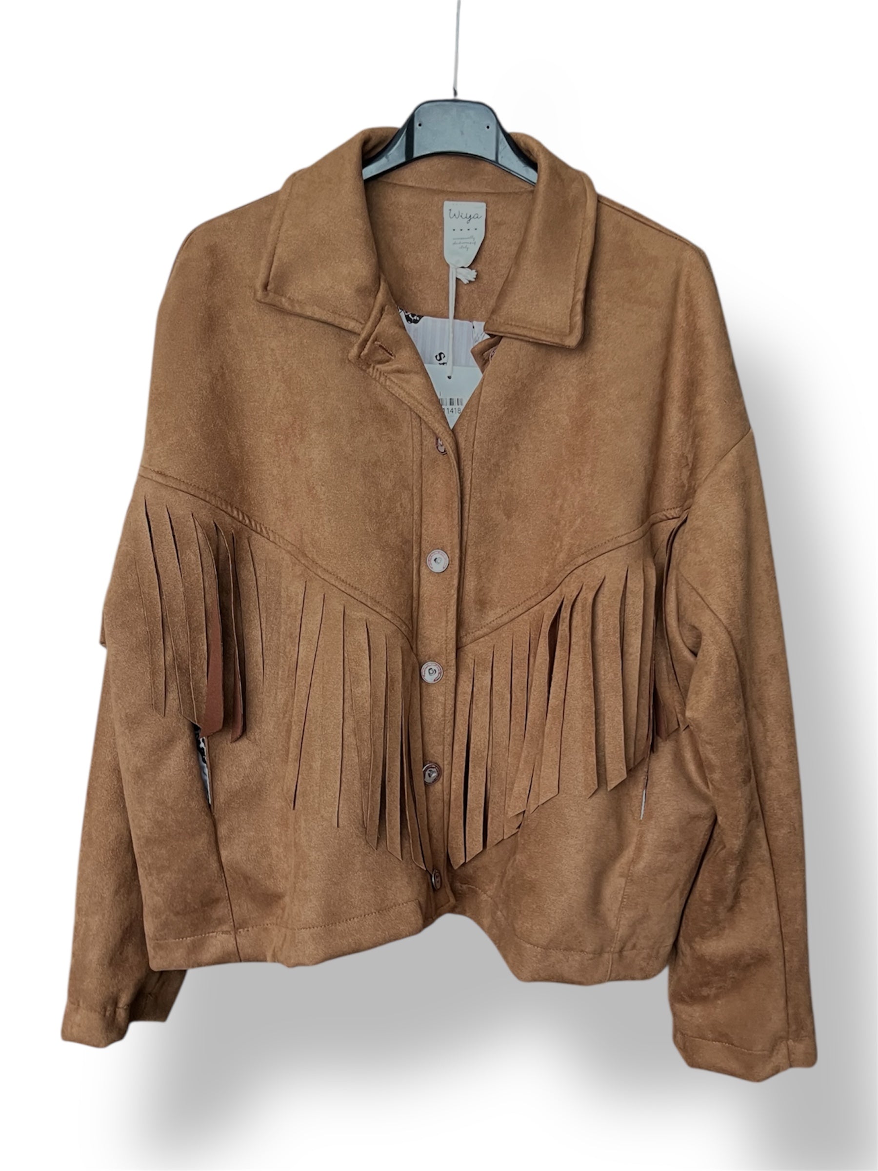 Chaqueta flecos