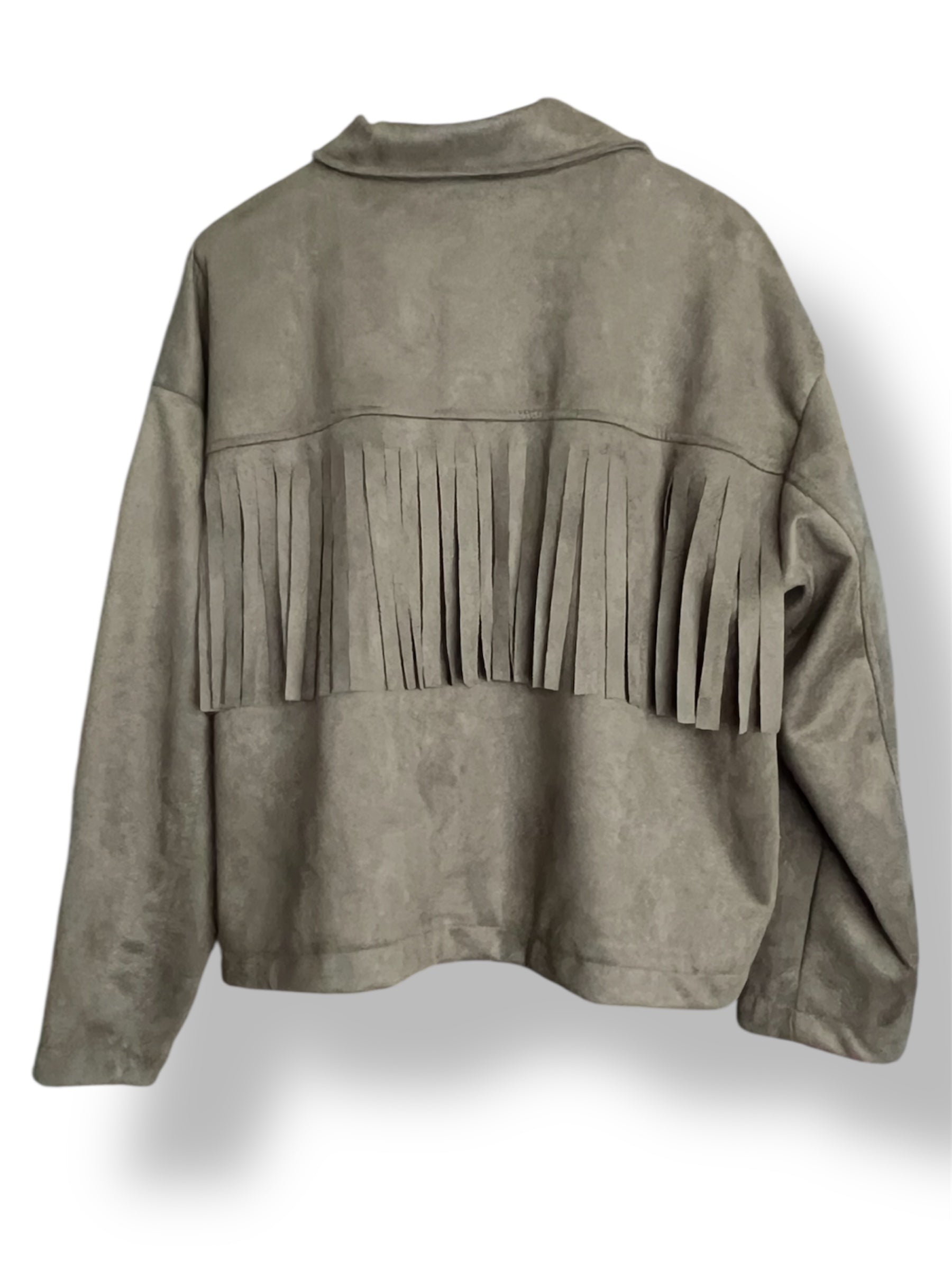 Chaqueta flecos