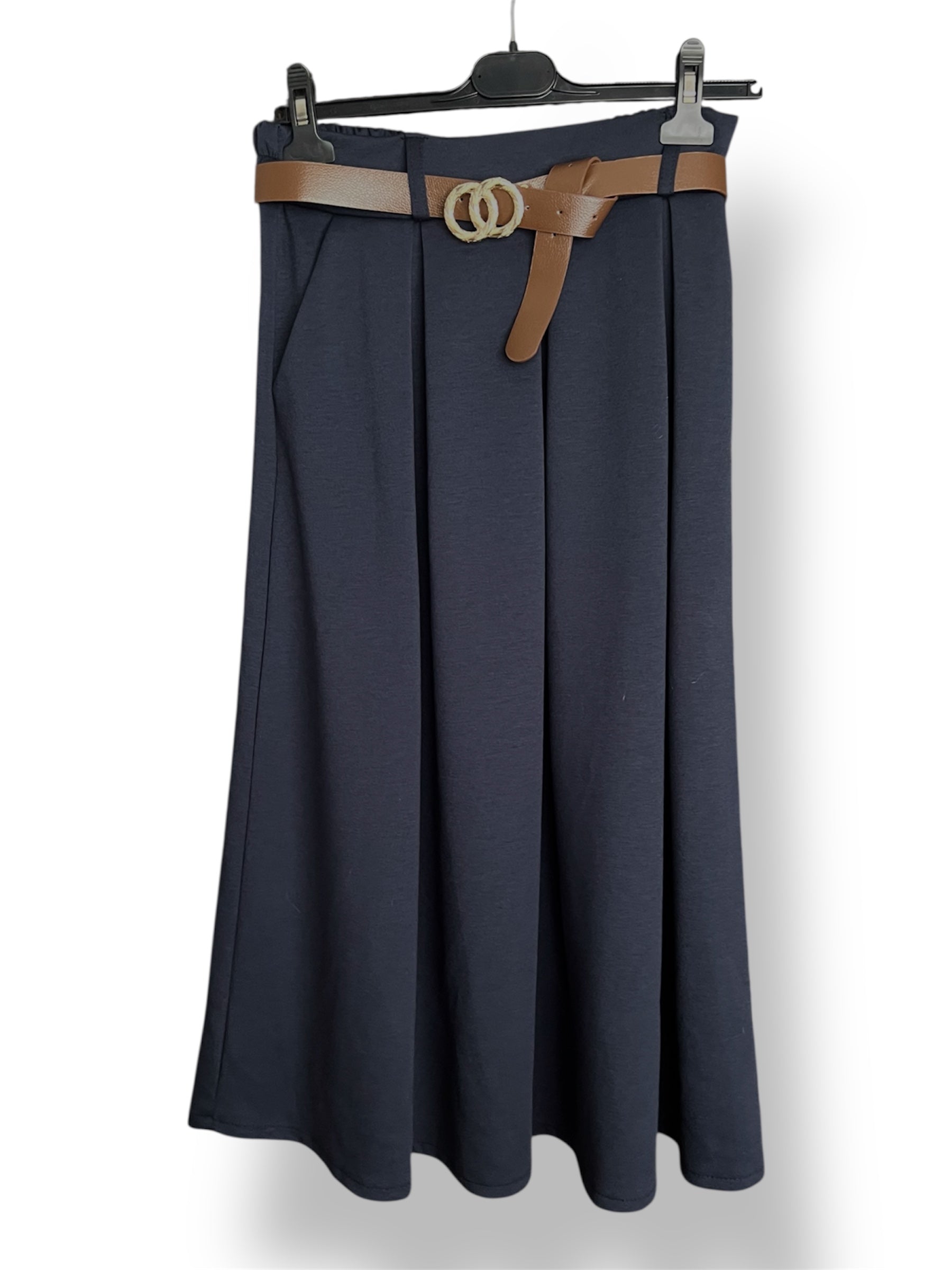 Falda sudadera pinzas