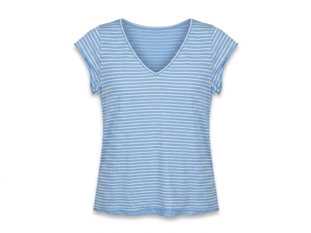 Camiseta Básica Rayas Algodón