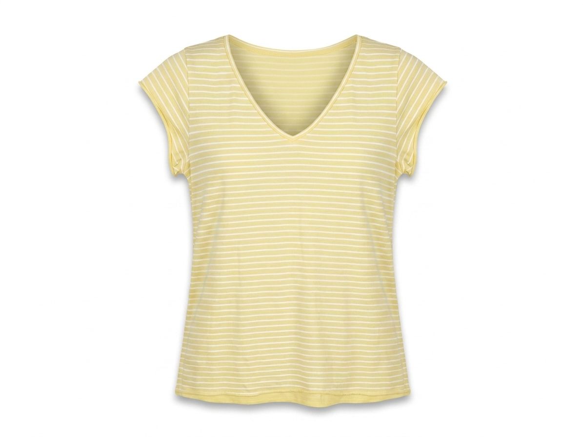 Camiseta Básica Rayas Algodón