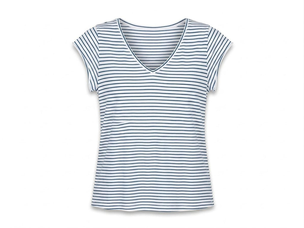 Camiseta Básica Rayas Algodón