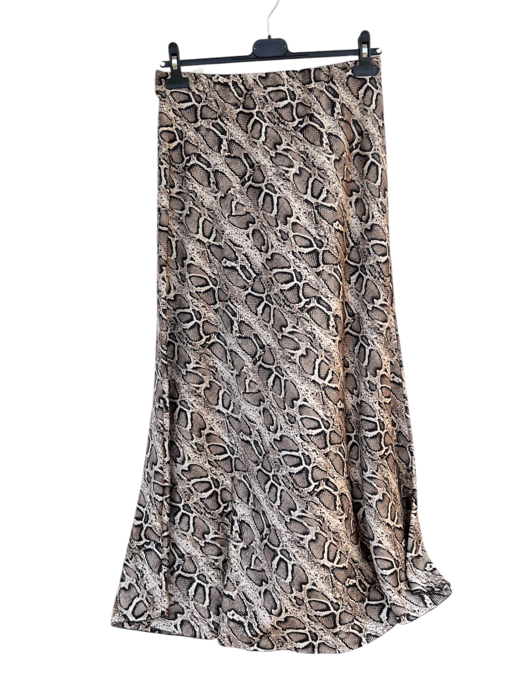 Falda larga animal print serpiente