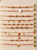Collares Cortos |Coral
