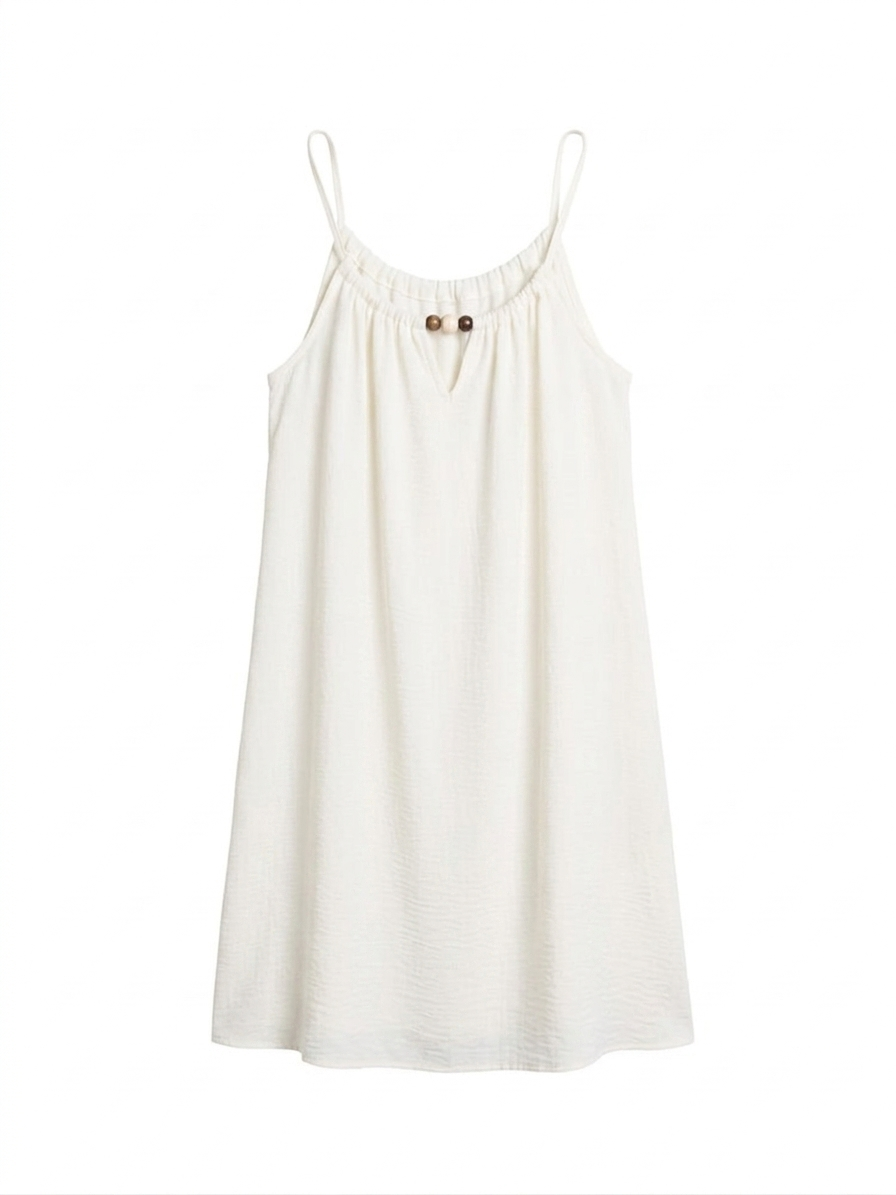 Vestido Midi | Bolas Escote
