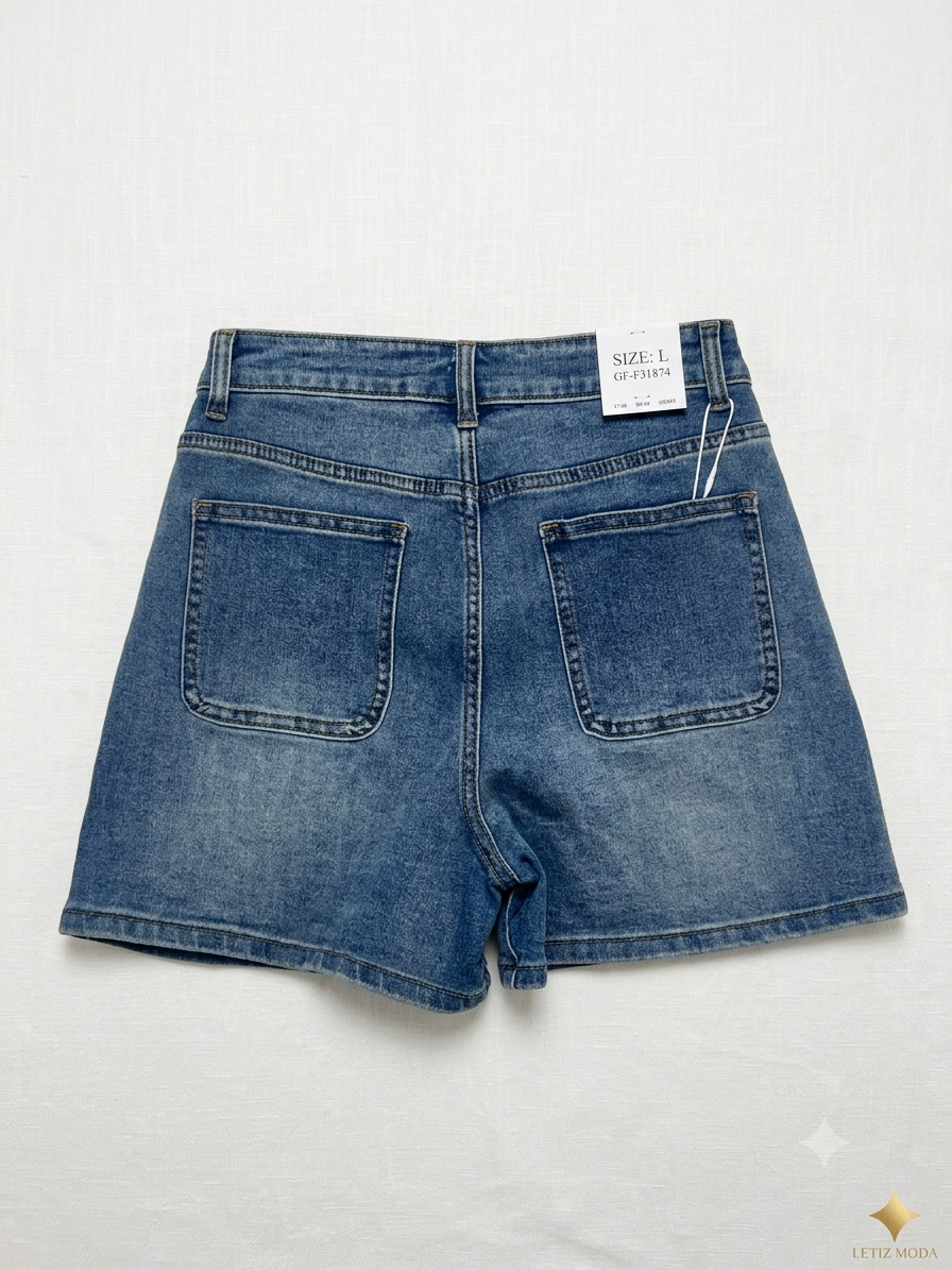 Short Vaquero| Doble botón