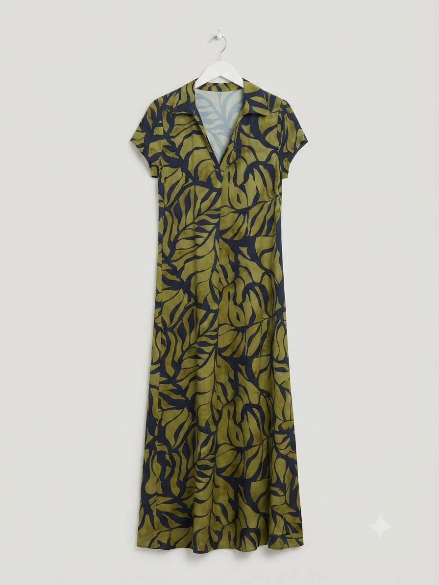 Vestido Largo | Punto Frío Camisero