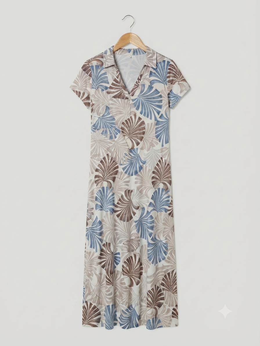 Vestido Largo | Punto Frío Camisero
