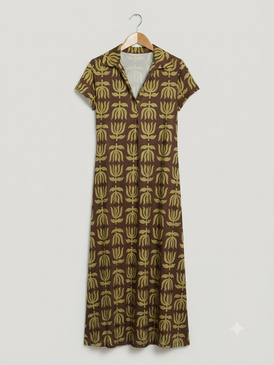 Vestido Largo | Punto Frío Camisero