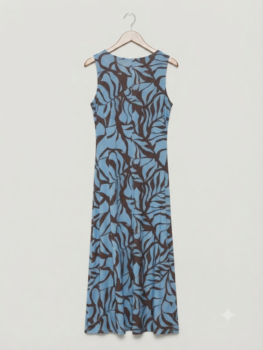 Vestido Largo | Punto Frío con Bolsillos