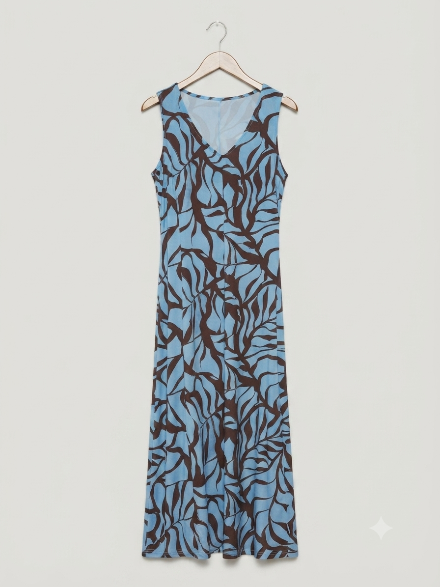 Vestido Largo | Punto Frío con Bolsillos