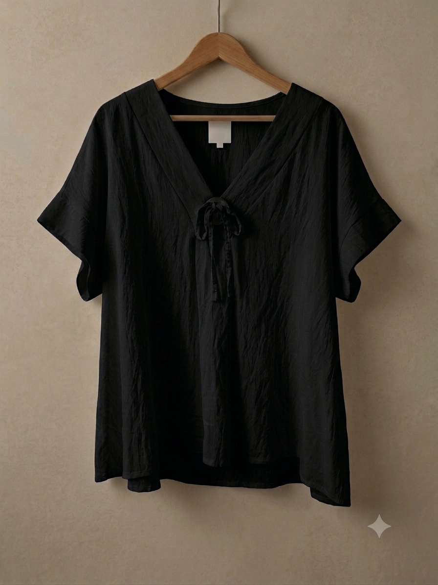 Blusa Botón Coco | Manga Corta