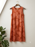 Vestido Corto | Punto Frío Hojas