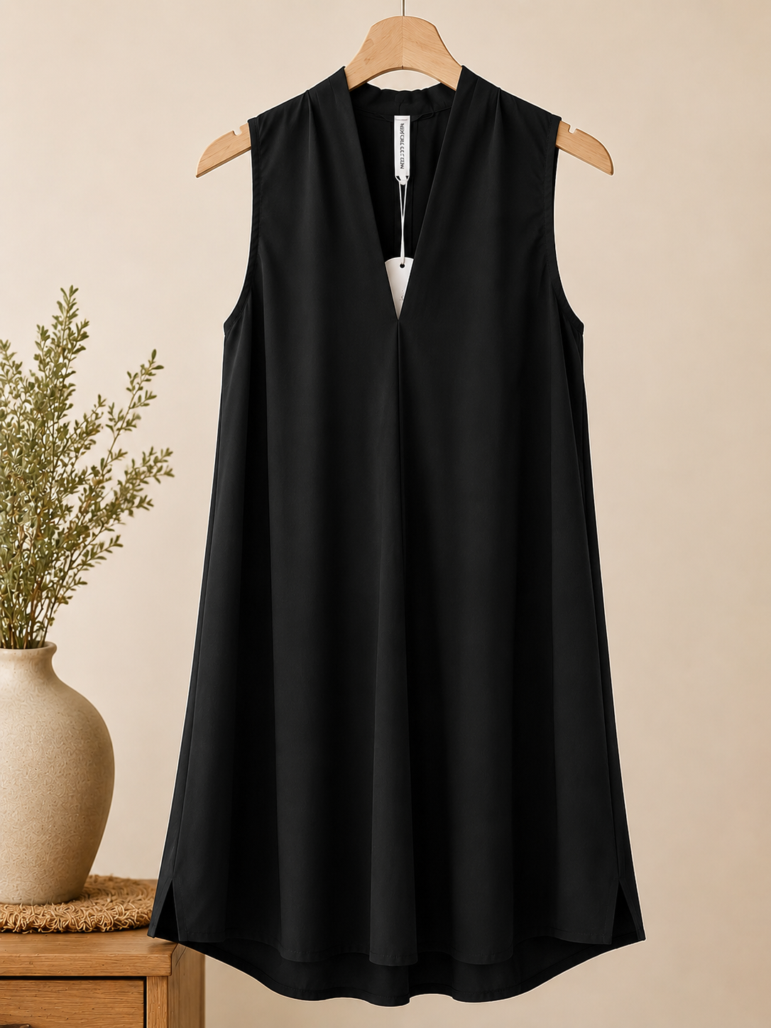 Vestido Corto | Escote V